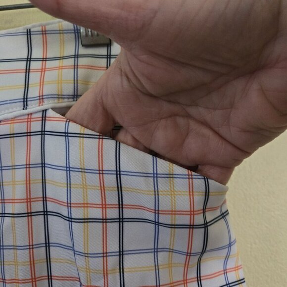 Tail White Label Plaid Golf Skort Size 4 - Picture 3 of 5